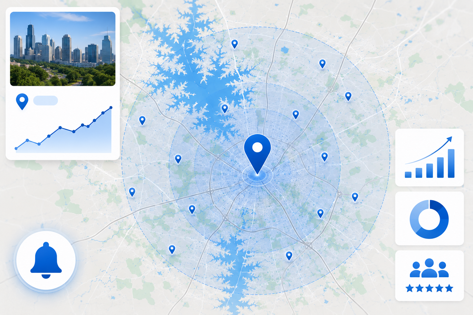 Charlotte and Lake Norman service-area concept for Local SEO Services